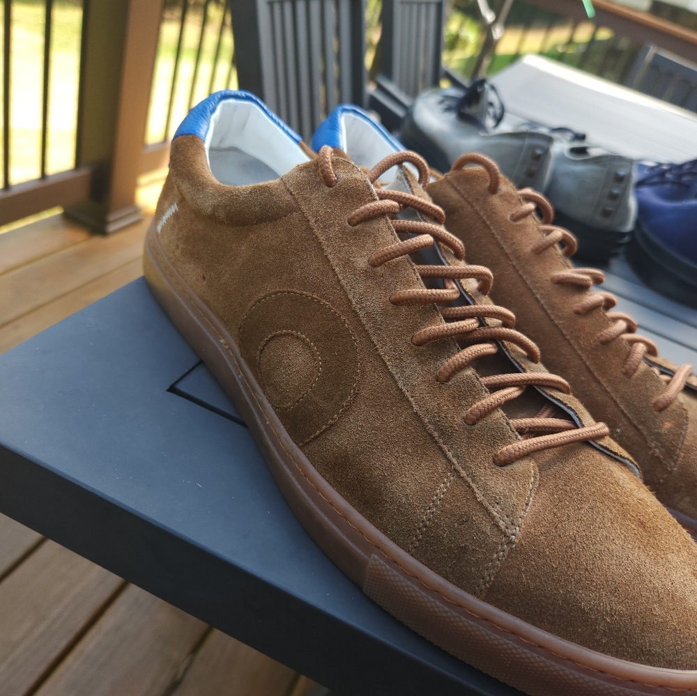 Oliver Cabell - Low 1 Leather Sneakers. Made in Italy. 43